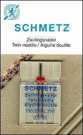 Schmetz Needle Twin Needle size 2.5/80 - Art 1723