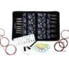 ChiaoGoo Twist Red Lace Interchangeable Knitting Needle Set Complete: Sizes US 2 (2.75mm)-US 15 (10mm) 7500-C