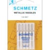 Schmetz Metallic Machine Needles 5pcs Size 80/12