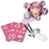 Face Painting Kit For Parties (Paints 50 - 80 Faces) Fda Compliant, Non-Toxic Paint - Vibrant Colors, Done-For-You Stencils, Shimmering Glitter Gels, Versatile Brushes, Sponges, Foam Applicator