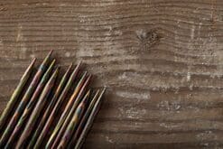 Knit Picks Rainbow Wood Straight 14 Inch Knitting Needle Set