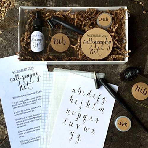 Calligraphy Starter Kit - Beginner Calligraphy Lettering Set ...