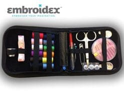 Embroidex Sewing Kit for Home, Travel & Emergencies - Filled with Quality Notions Scissor & Thread - Great Gift
