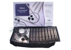 Knitter's Pride Nova Deluxe Interchangeable 4.5-inch (11.5cm) Long Tip Knitting Needle Set 100601