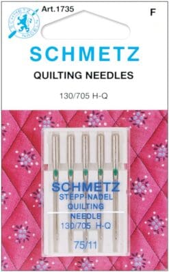 Schmetz Quilt Machine Needles 5/Pk- Size 11/75