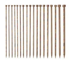 Knit Picks Rainbow Wood Straight 10 Inch Knitting Needle Set