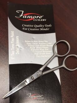 Famore Embroidery Scissor 5 inch