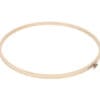Wooden Round Embroidery Hoop 12" Beige - 12 Sets