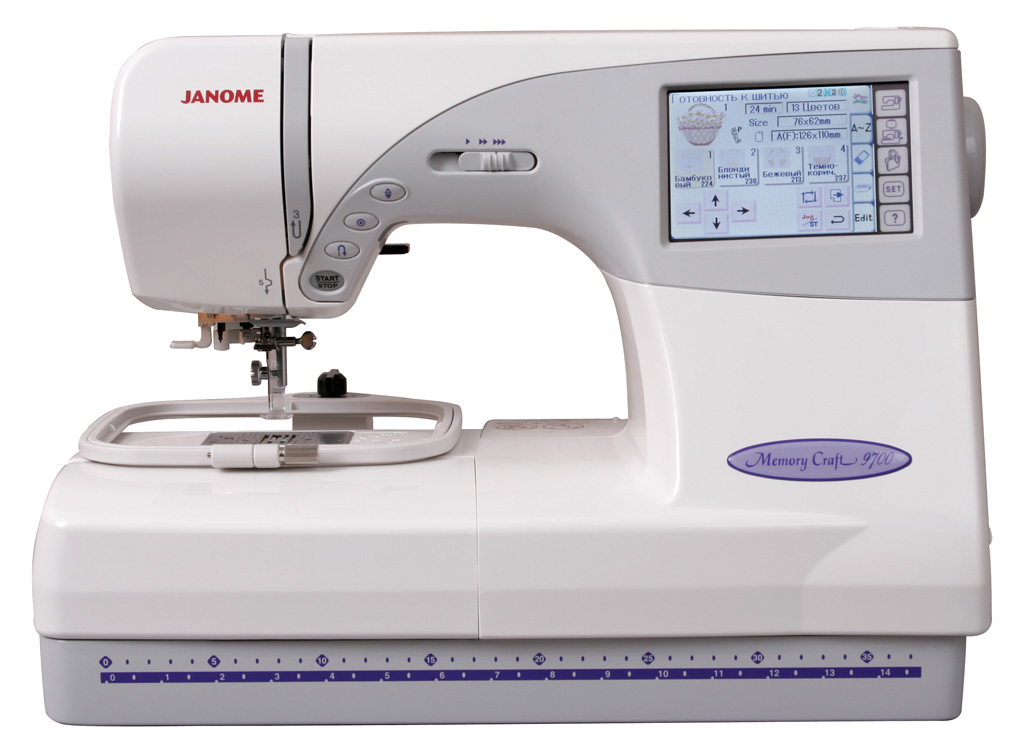 Janome Memory Craft 9700 Sewing and Embroidery Machine Sewmall