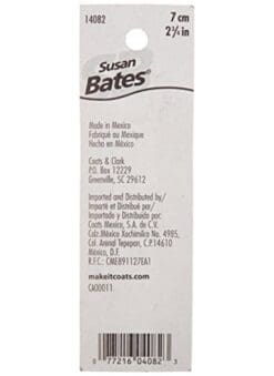 Susan Bates 2-Pack Plastic Yarn Knitting Needle, 2-3/4-Inch