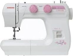 Janome Pink 12 Domestic Sewing Machine with 12 Stitch Patterns