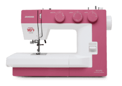 Janome 1522PG Pink with 25 Builtin Stitch Pattern - Anniversary Edition