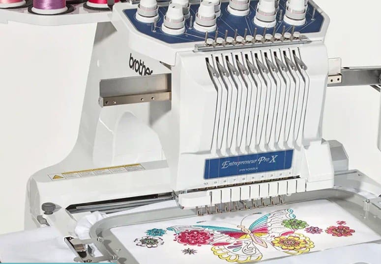 Brother Pr1055X Wireless Lan Computerized Embroidery Machine With Cap Frame And Other Frames 6 Brother Pr1055X Wireless Lan Computerized Embroidery Machine With Cap Frame And Other Frames - Image 6