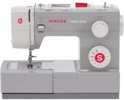 Singer 4411 Heavy Duty Sewing Machine, 11 Built-In Stitches, High Performance Motor, Stitch 1100/Min, 69 Stitch Applications, Adjustable Stitch Length And Width, Reverse, Led, And Free Arm