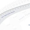 Linograph CQV01-Vary Form Curve Ruler (18″ Marking) 18″ x 5″