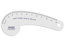 Linograph CQV03-Vary Form Curve Ruler (12″ Marking) 12″ x 5″ - Tailoring Ruler