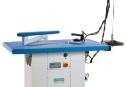 Alternative view of Battistella Urano Maxi, Heated and Vacuum Rectangular Ironing Board equipped with boiler and iron (125x80CM) with EOS Iron