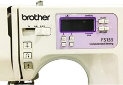 Alternative view of Brother FS155 Computerized Sewing Machine, White