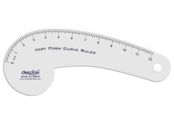 Linograph CQV03-Vary Form Curve Ruler (12″ Marking) 12″ x 5″ - Tailoring Ruler