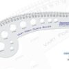 Linograph CQV09-Vary Form Curve Ruler (32cms Marking) 12″ x 5″