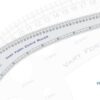 Linograph CQV10-Vary Form Curve Ruler (48cms Marking) 18″ x 5″