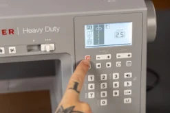 Alternative view of Singer Heavy Duty Electronic Sewing Machine SGM-HD6805C