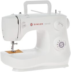 Everything About Sewing - Domestic And Industrial Sewing Machines 5 Singer M2405 Portable Sewing Machine, 8 Built-In Stitches, 4 Step Buttonhole, Foot Controller, Stitch Selection Dial, Led Light, Adjustable Stitch Length, Free Arm, Accessories Kit