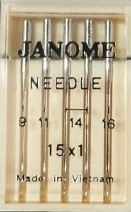 Alternative view of Janome Standard Sewing Machine Needles Mixed