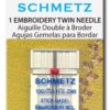 Schmetz Sewing Machine Twin Embroidery Needle 1736 2 Twinneedle 1736 1 2